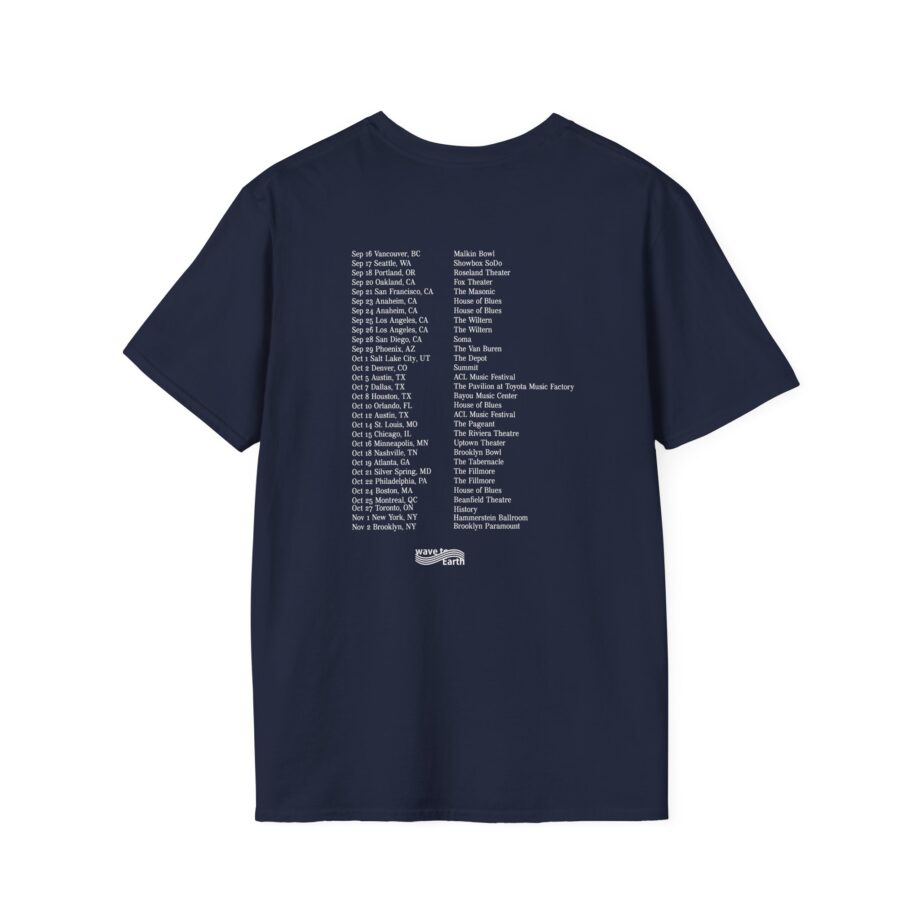 Wave to Earth 0.03 NA Tour Unisex Softstyle T-Shirt
