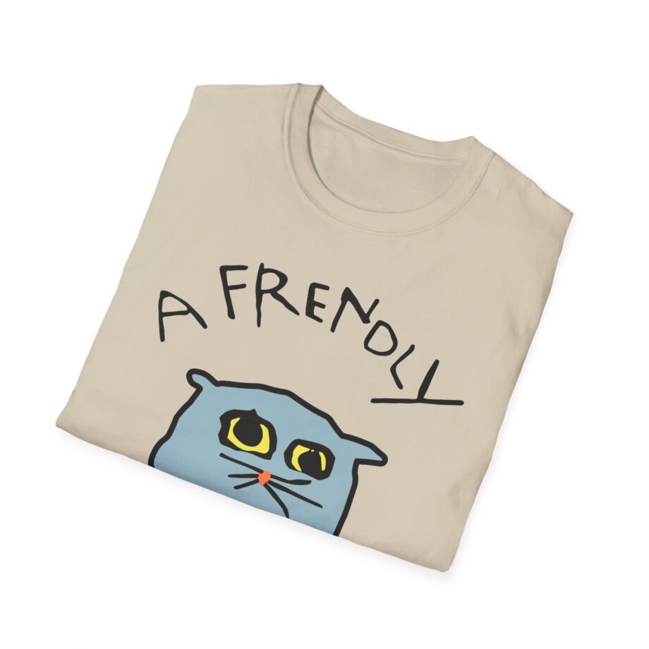 Lirik Just a Frendly Cat Unisex Softstyle T-shirt