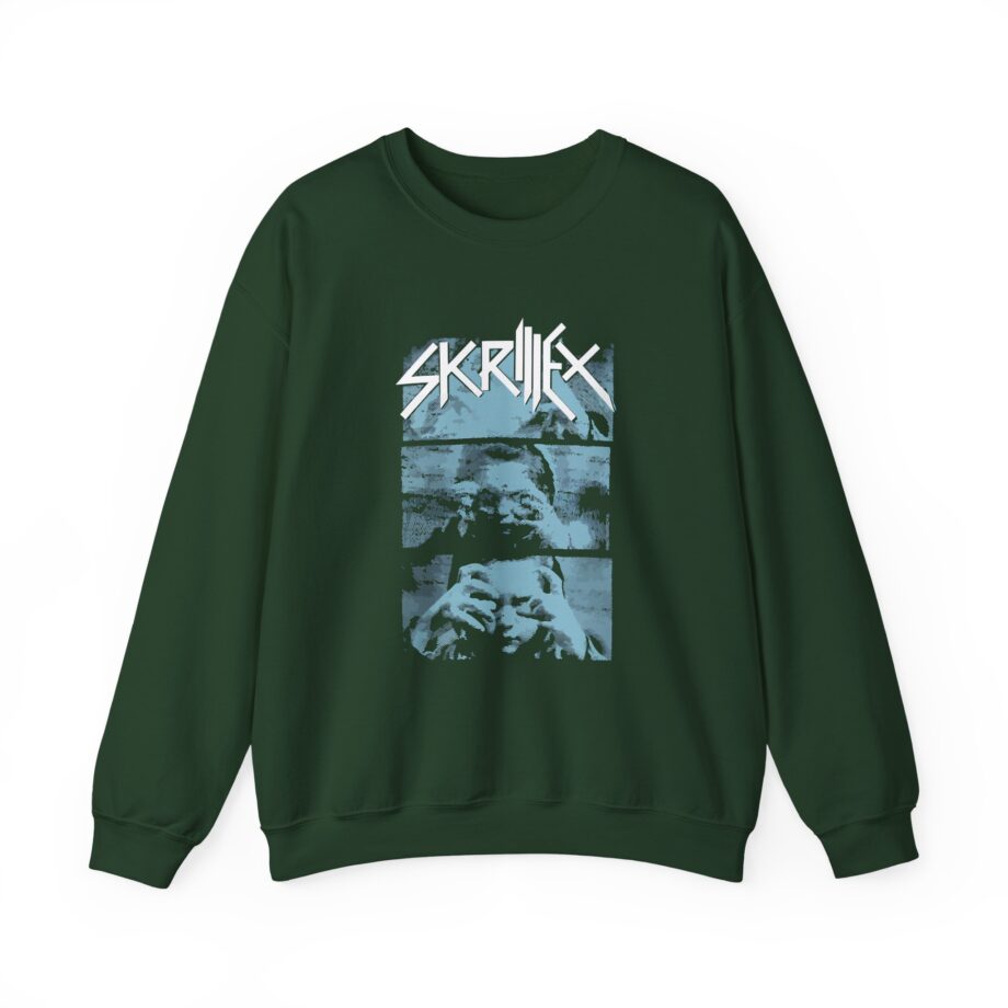 Skrillex Graphic Unisex Heavy Blend™ Crewneck Sweatshirt