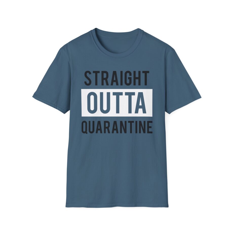 Nwa Straight Outta Quarantine Unisex Softstyle T-shirt