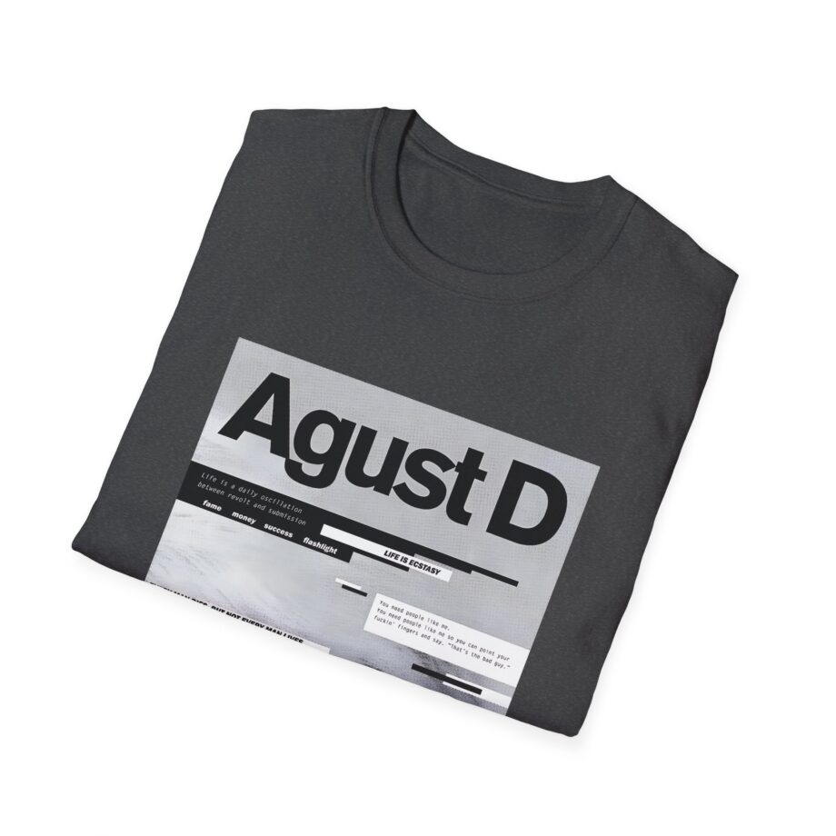 Agust D Unisex Softstyle T-Shirt