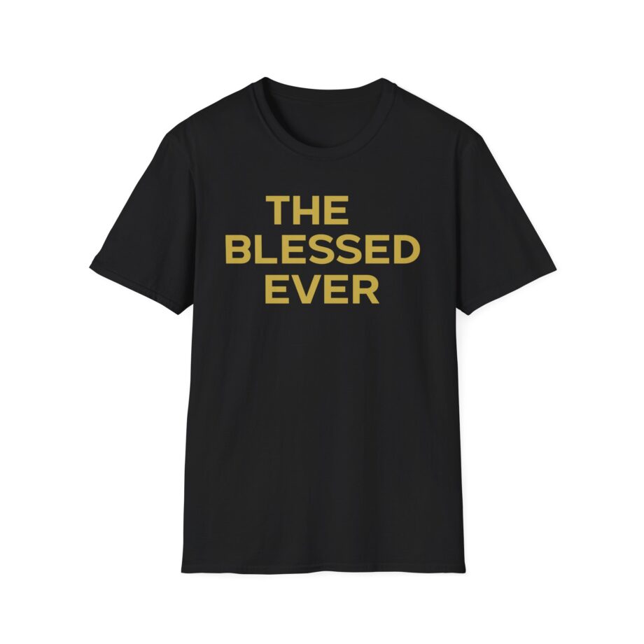 Max Holloway the Blessed Ever Unisex Softstyle T-shirt