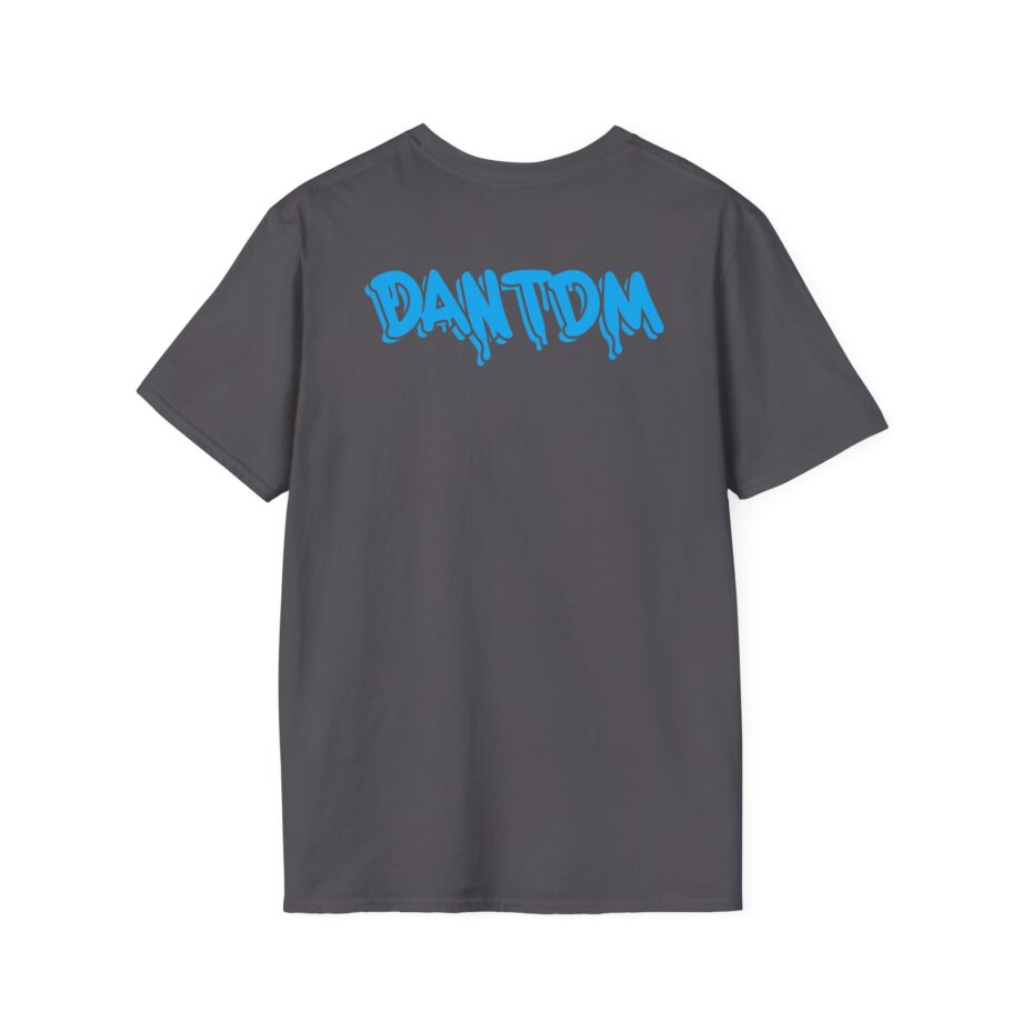 Dan Tdm Graffiti Blue Foil Unisex Softstyle T-shirt