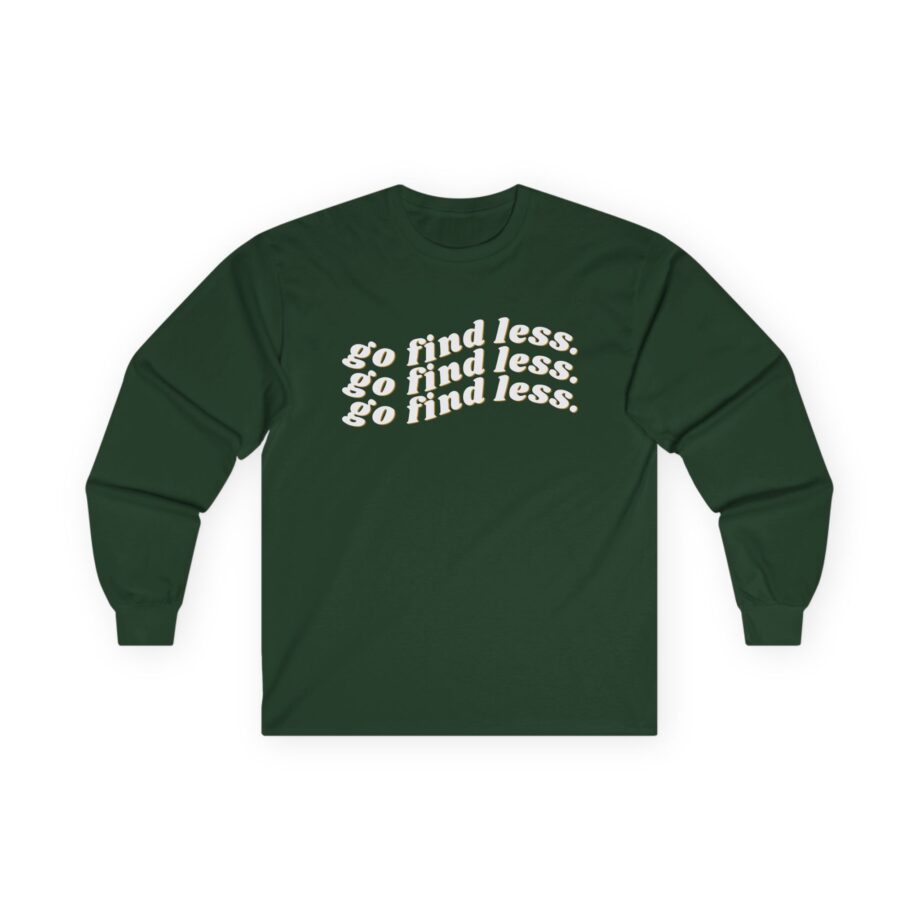 Elyse Myers Go Find Less Unisex Ultra Cotton Long Sleeve Tee