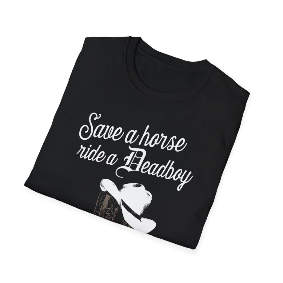 Bones Save a Horse Ride a Deadboy Unisex Softstyle T-shirt