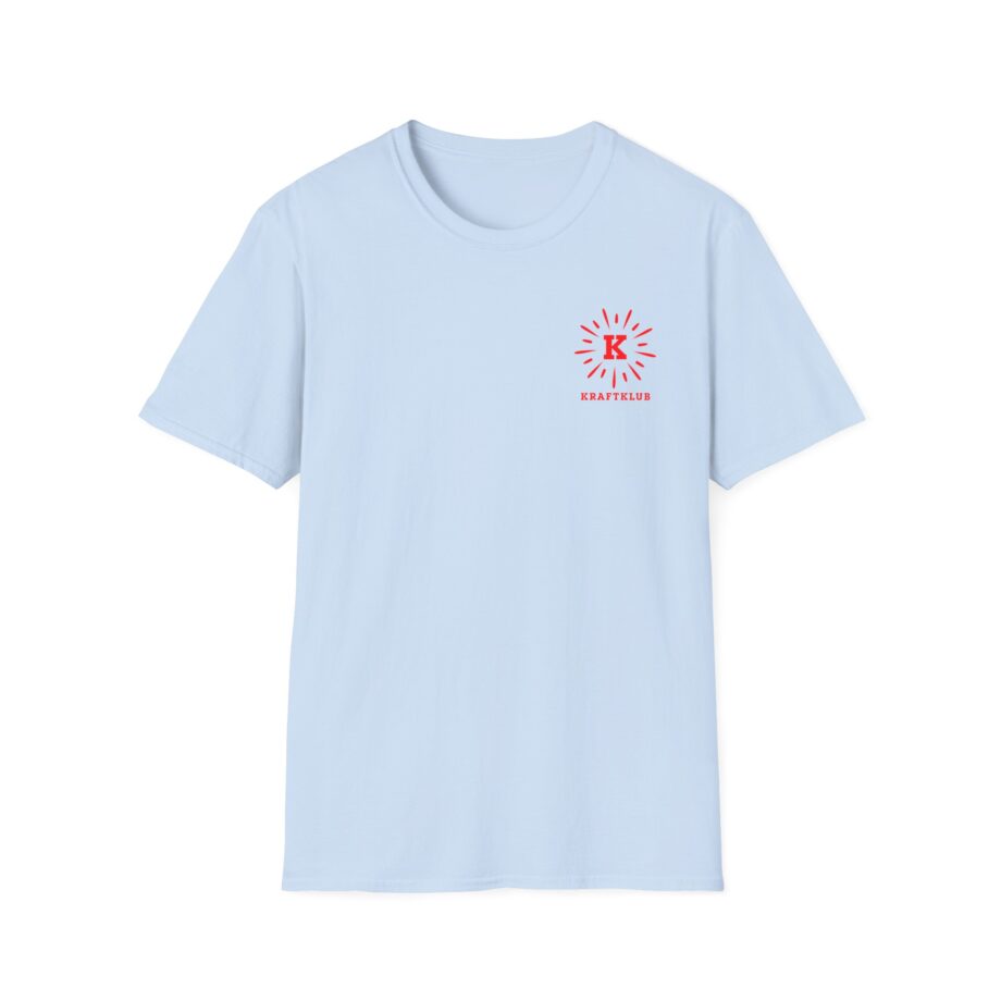 Kraftklub Glowing K Unisex Softstyle T-shirt