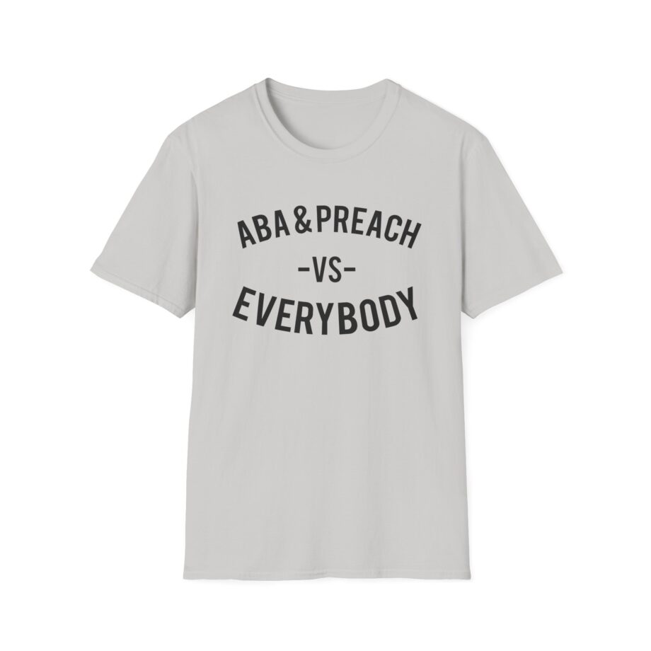 Aba and Preach Unisex Softstyle T-Shirt