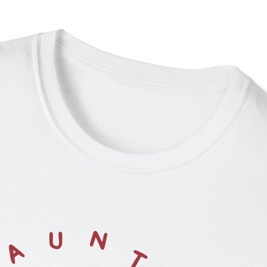 Aunty Donna White Faces Unisex Softstyle T-Shirt