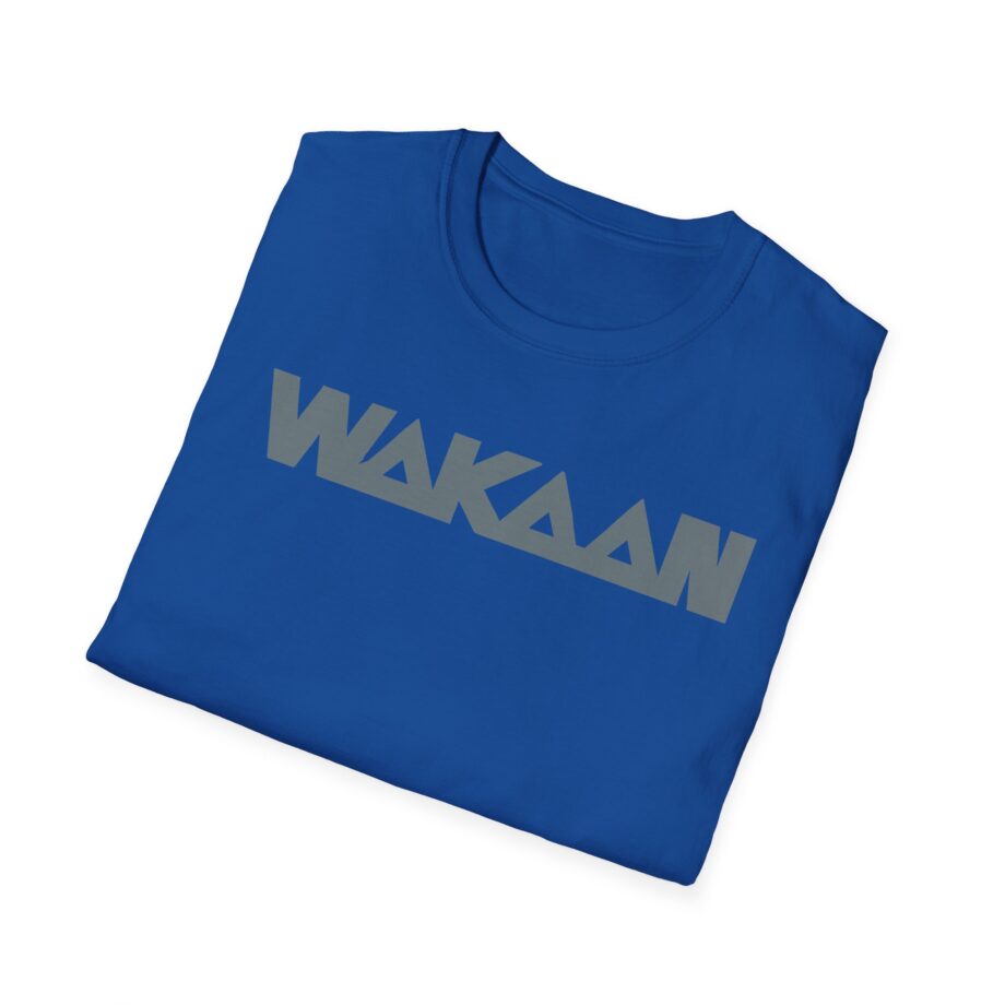 Wakaan 'black on Black' Camo Unisex Softstyle T-shirt