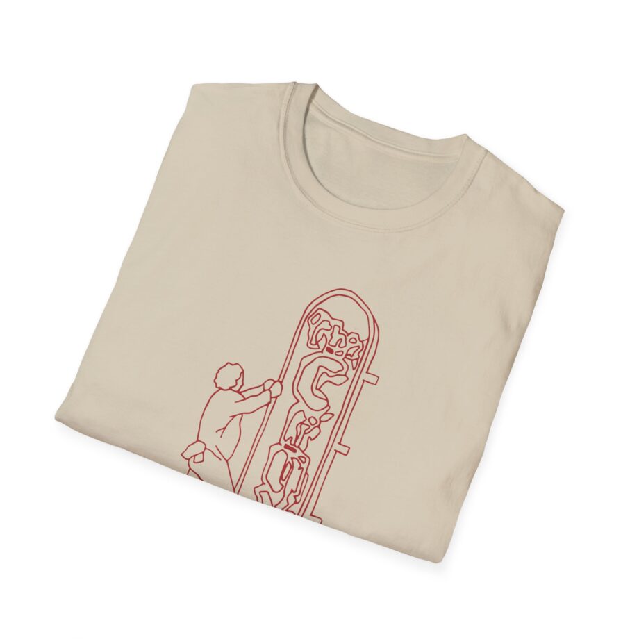 Djo The Crux Sign Ringer Unisex Softstyle T-Shirt