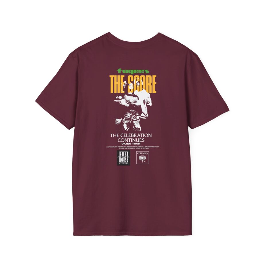 Lauryn Hill Fugees Uk/eu Tour the Score Unisex Softstyle T-Shirt