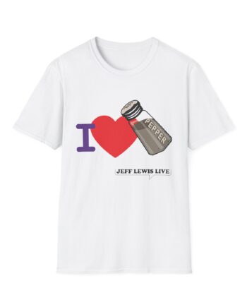 Jeff Lewis I Love Pepper Unisex Softstyle T-Shirt