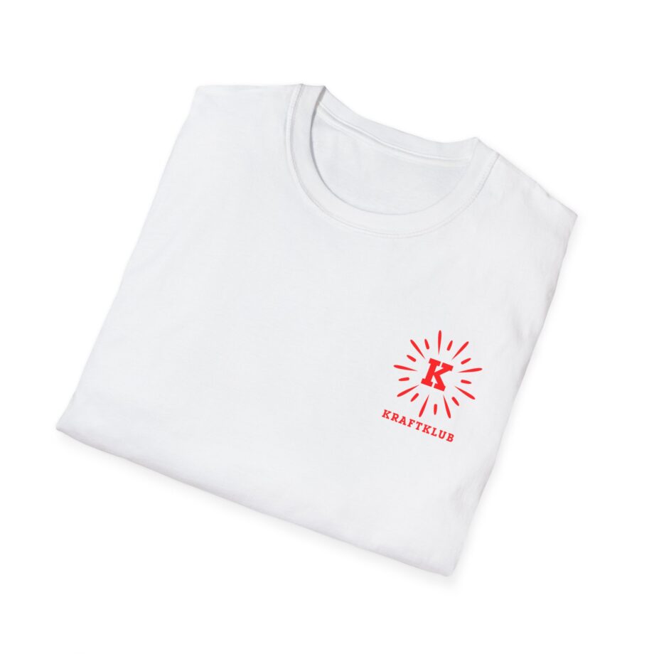 Kraftklub Glowing K Unisex Softstyle T-shirt