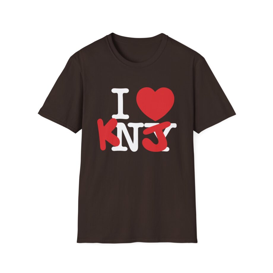 I Love KNJ Unisex Softstyle T-Shirt