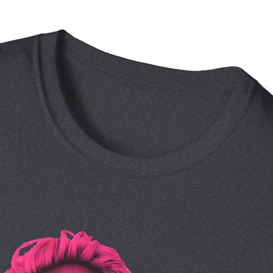 P!nk Silhouette Photo Peach Unisex Softstyle T-Shirt