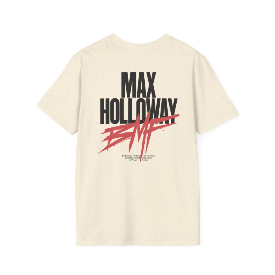 Max Holloway Dmp/bmf Unisex Softstyle T-shirt