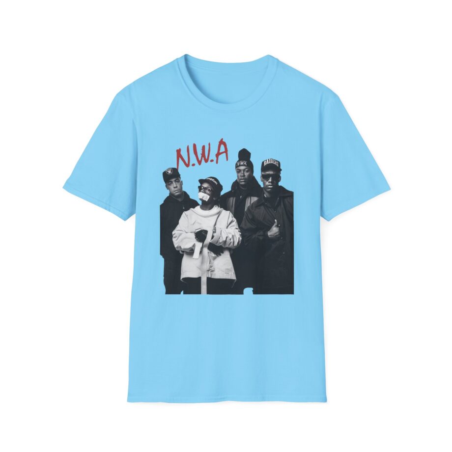 Nwa Rap Unisex Softstyle T-shirt