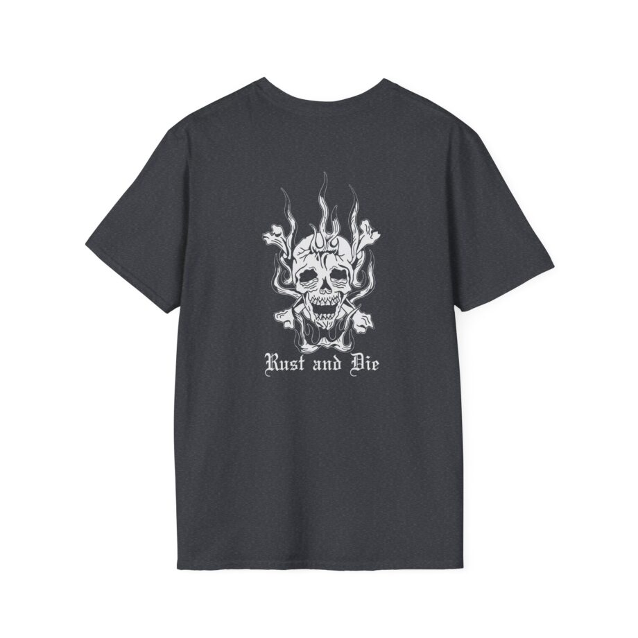 Kublai Khan Rust and Die Unisex Softstyle T-shirt