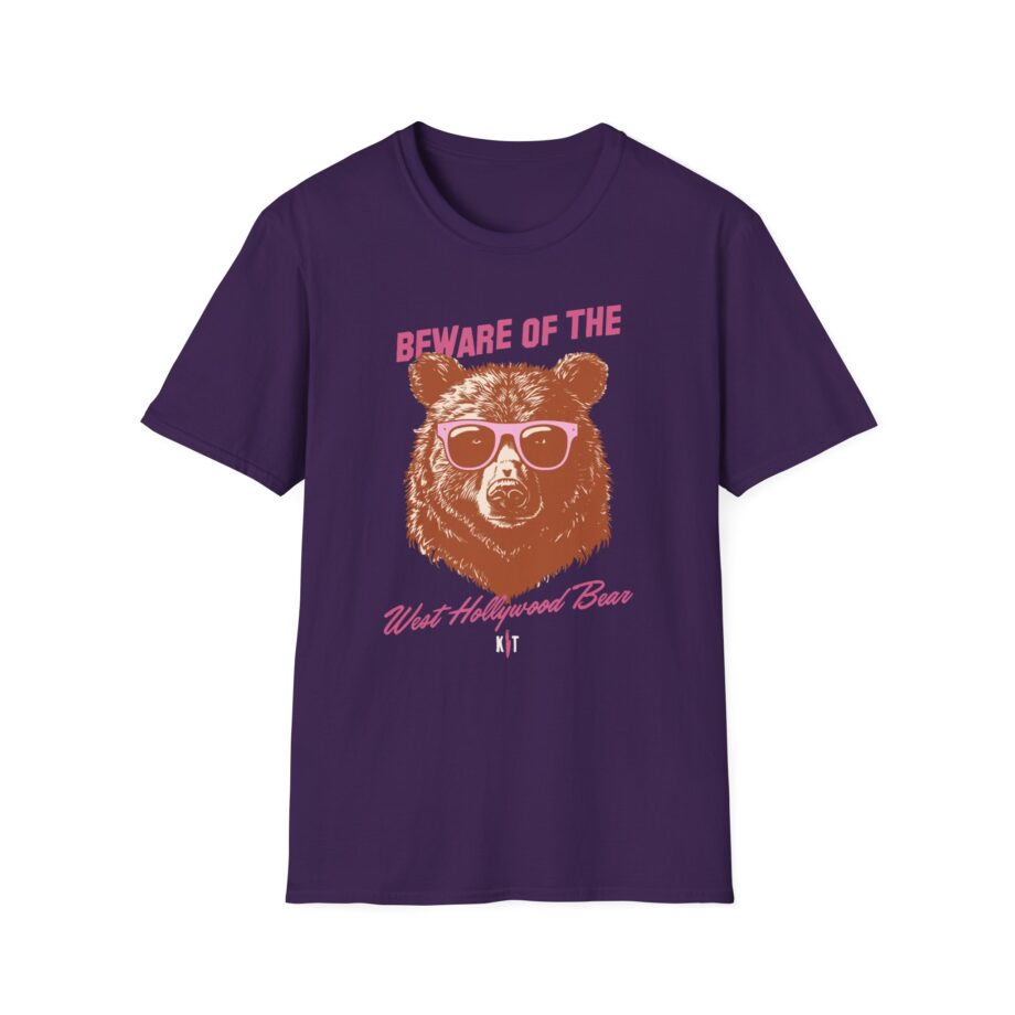 Kill Tony West Hollywood Bear Unisex Softstyle T-Shirt