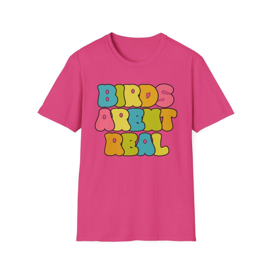 Birds Arent Real Unisex Softstyle T-shirt