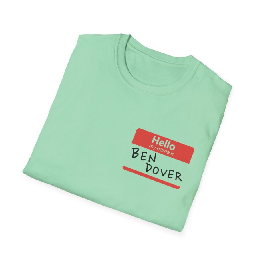 Baylen Levine Ben Dover Unisex Softstyle T-shirt