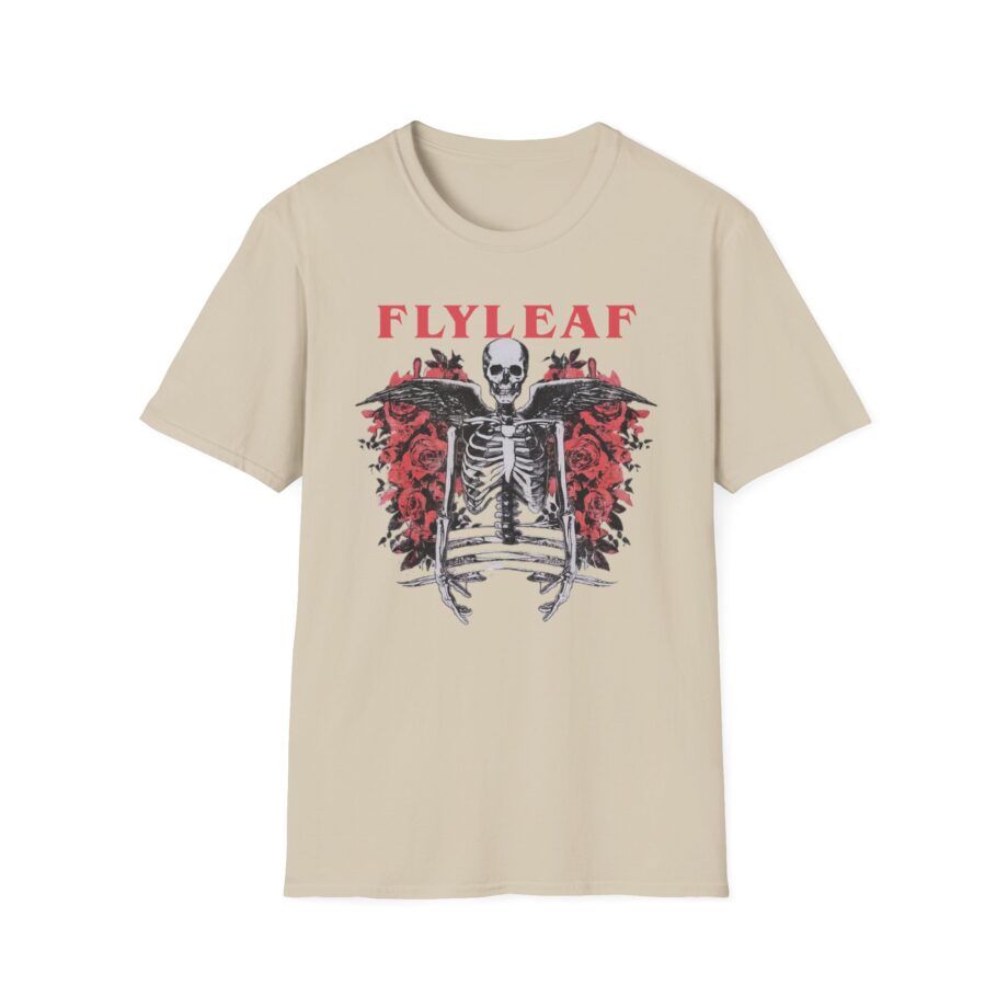 Flyleaf Skeleton Angel Unisex Softstyle T-shirt