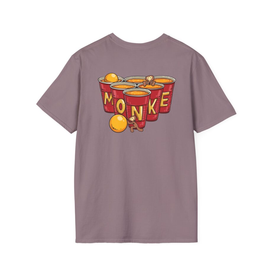 Spoonkidv Monke Pong Unisex Softstyle T-Shirt