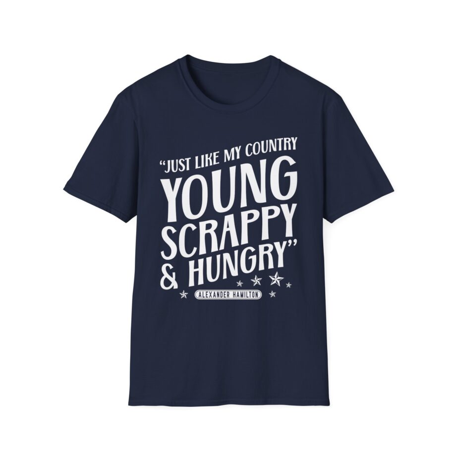 Hamilton Young and Scrappy Unisex Softstyle T-shirt