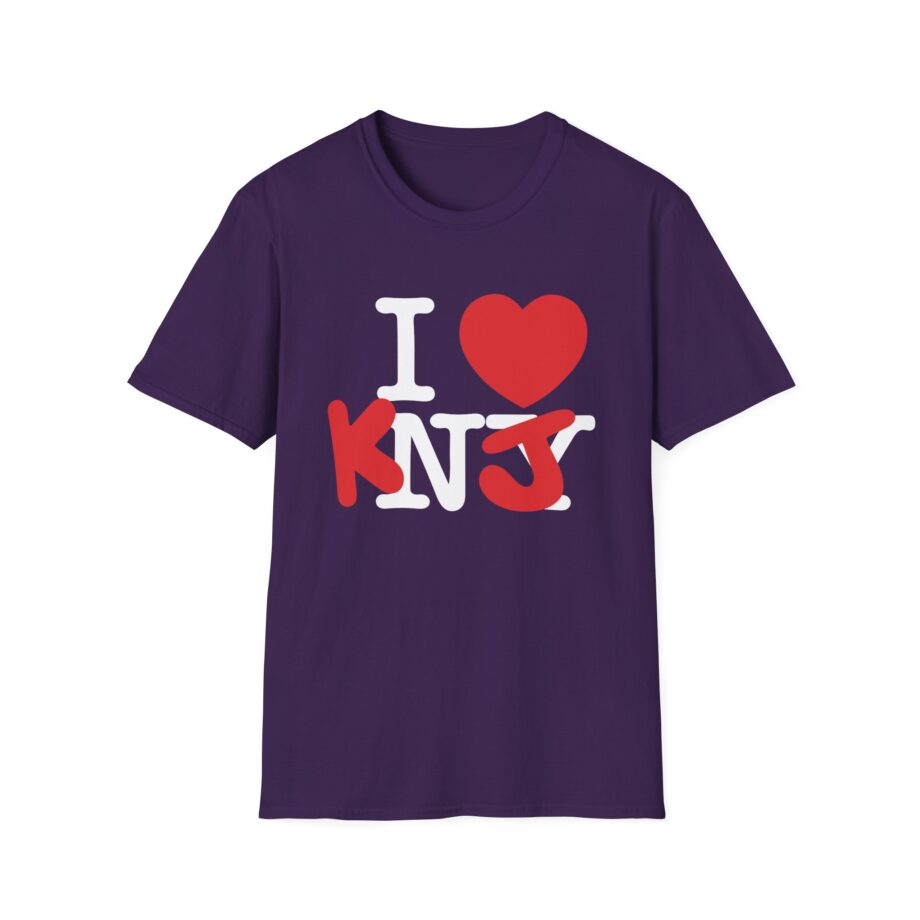 I Love KNJ Unisex Softstyle T-Shirt