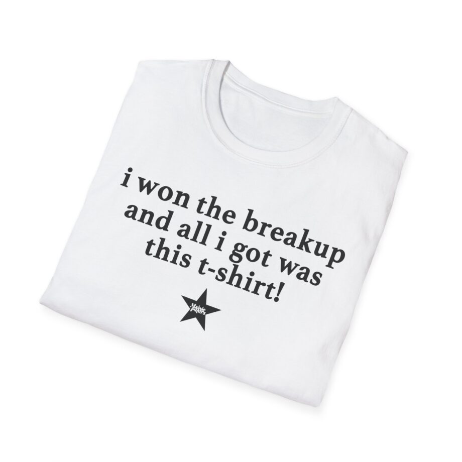 Maisie Peters Won the Breakup Unisex Softstyle T-shirt