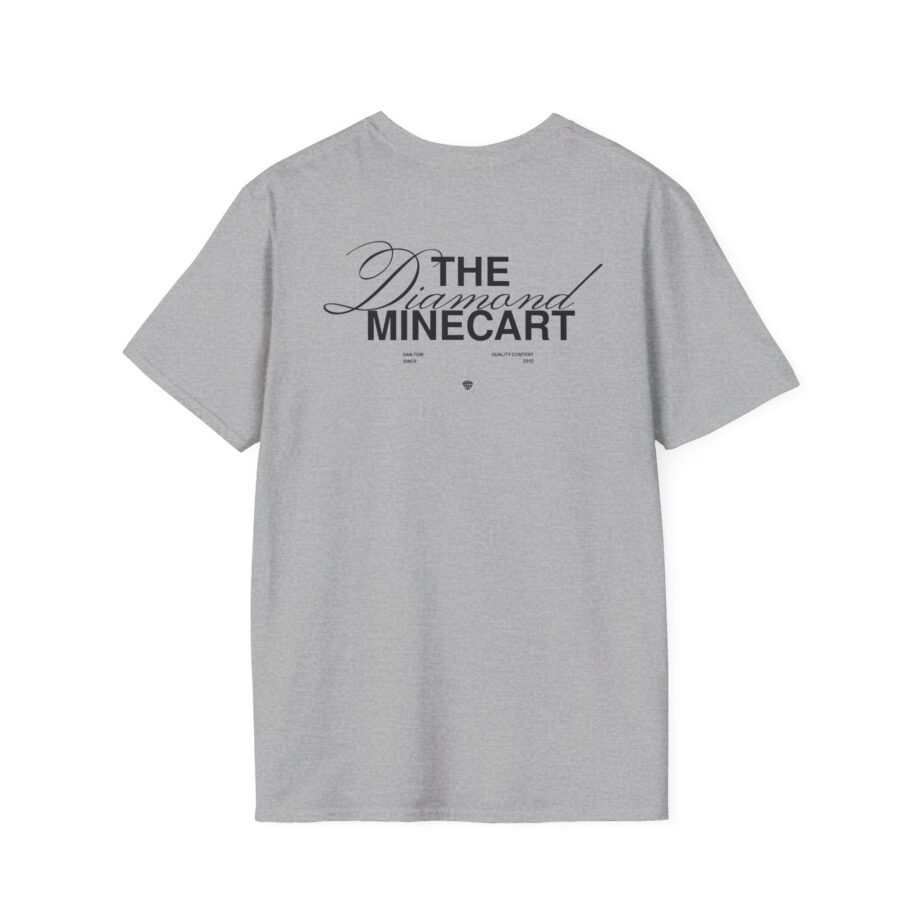 Dantdm the Diamond Minecart Unisex Softstyle T-shirt