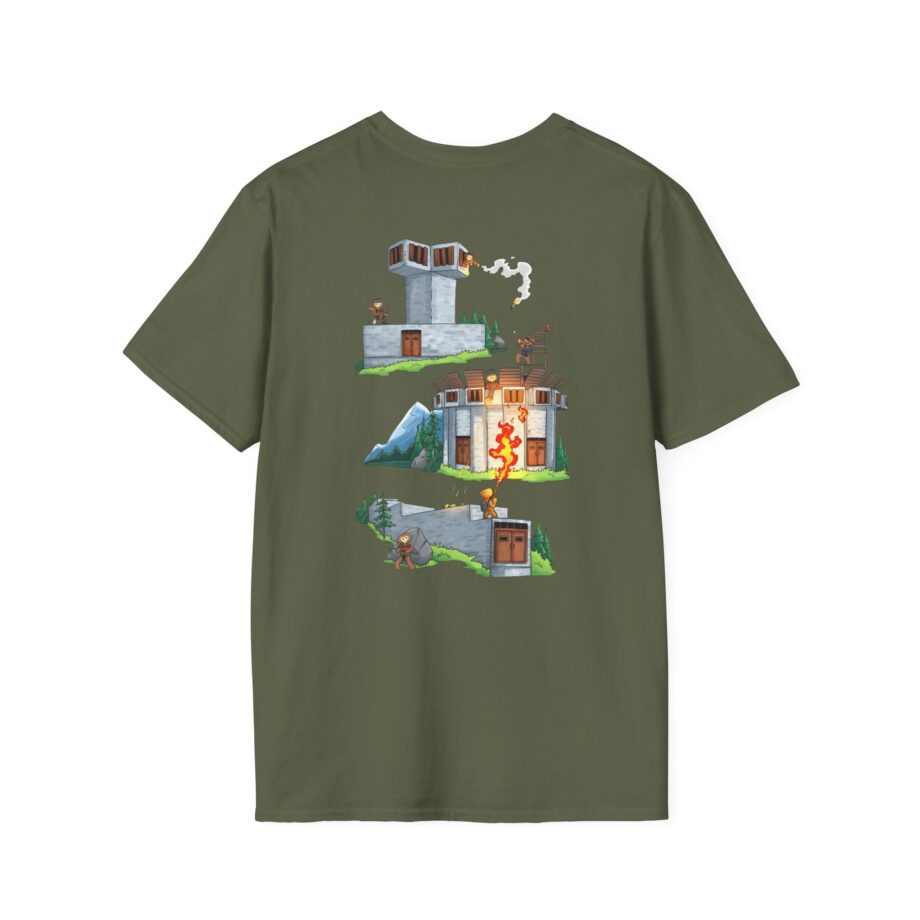 Spoonkid Battlefield Unisex Softstyle T-Shirt