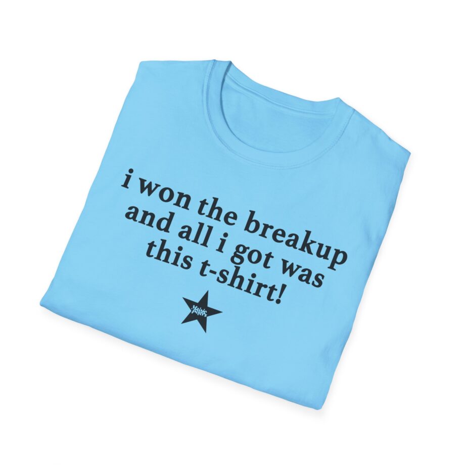 Maisie Peters Won the Breakup Unisex Softstyle T-shirt
