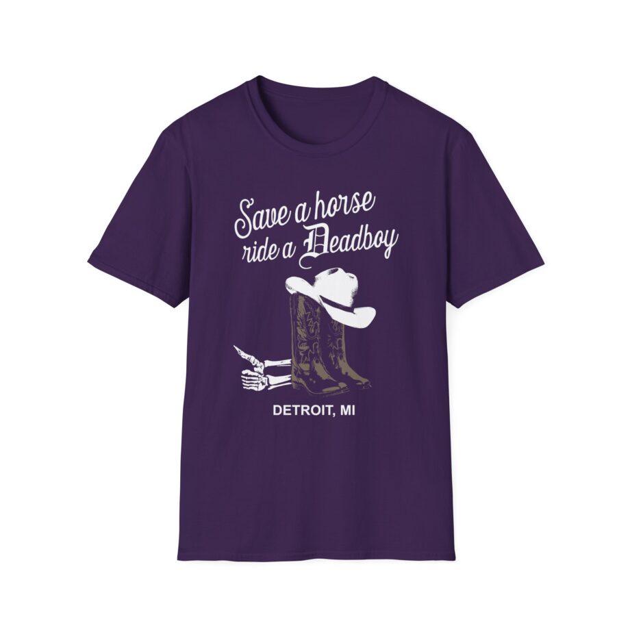 Bones Save a Horse Ride a Deadboy Unisex Softstyle T-shirt