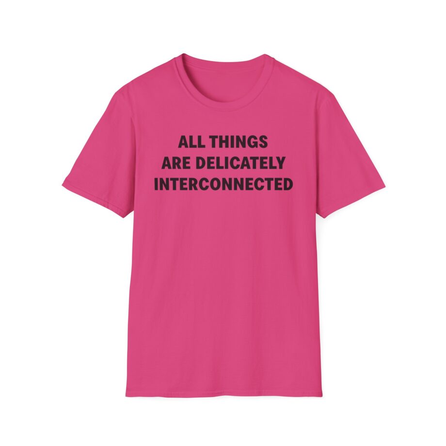Jenny Holzer All Things Are Delicately Interconnected Unisex Softstyle T-shirt
