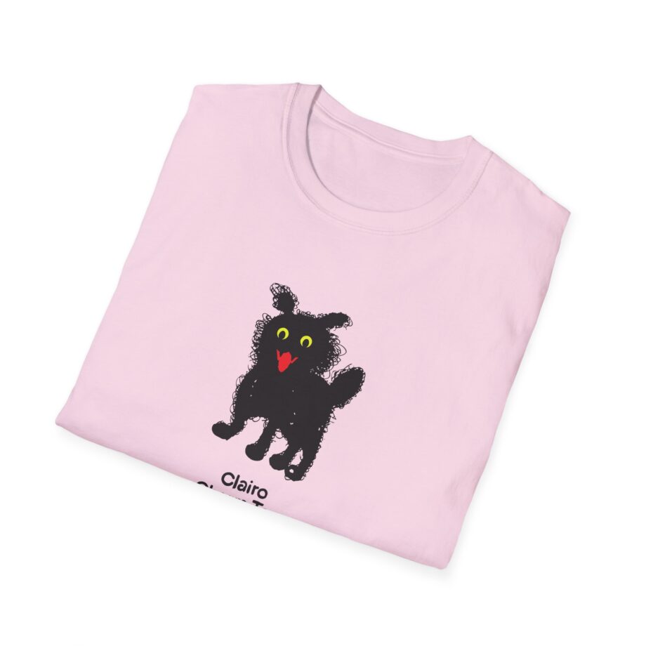 Clairo Charm Fuzzy Cat Tour Unisex Softstyle T-Shirt