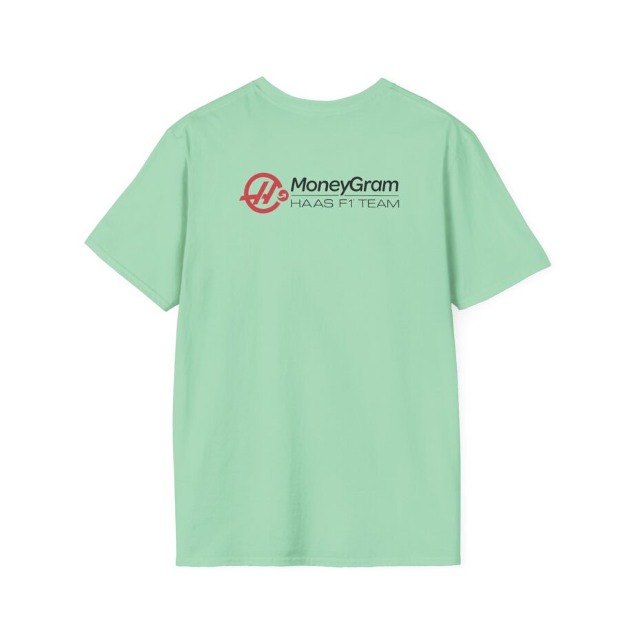 Haas F1 Small Logo Unisex Softstyle T-Shirt