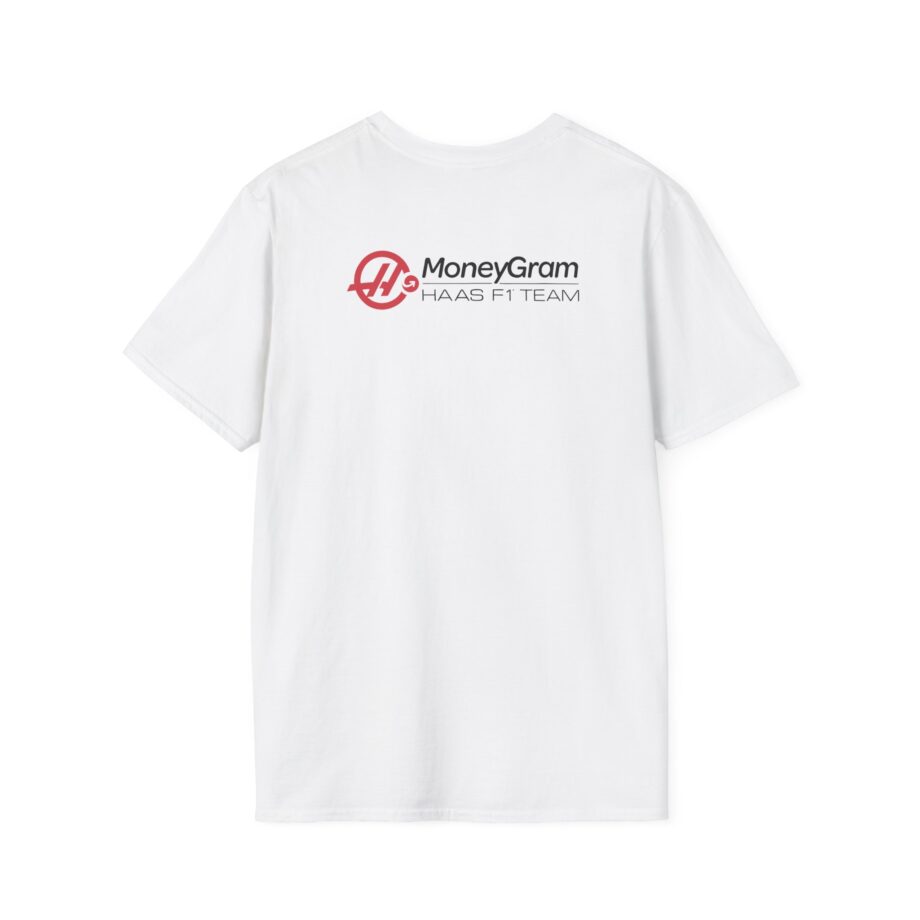 Haas F1 Small Logo Unisex Softstyle T-Shirt