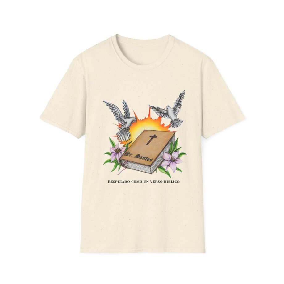 Arcangel Respira Como Un Verso Biblico Unisex Softstyle T-Shirt