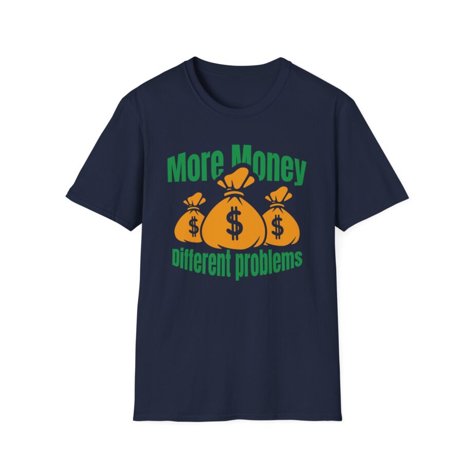 Aba and Preach More Money Different Problems Softstyle T-Shirt