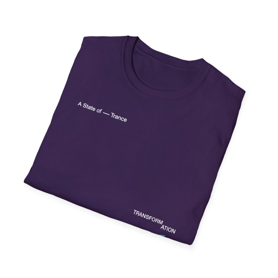 A State of Trance Transformation Purple Photoprint Unisex Softstyle T-shirt