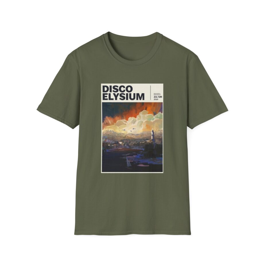 Disco Elysium Gaming Unisex Softstyle T-Shirt