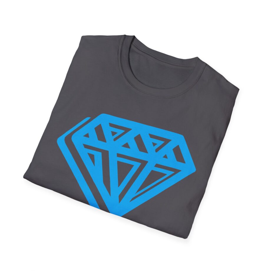 Dan Tdm Graffiti Blue Foil Unisex Softstyle T-shirt