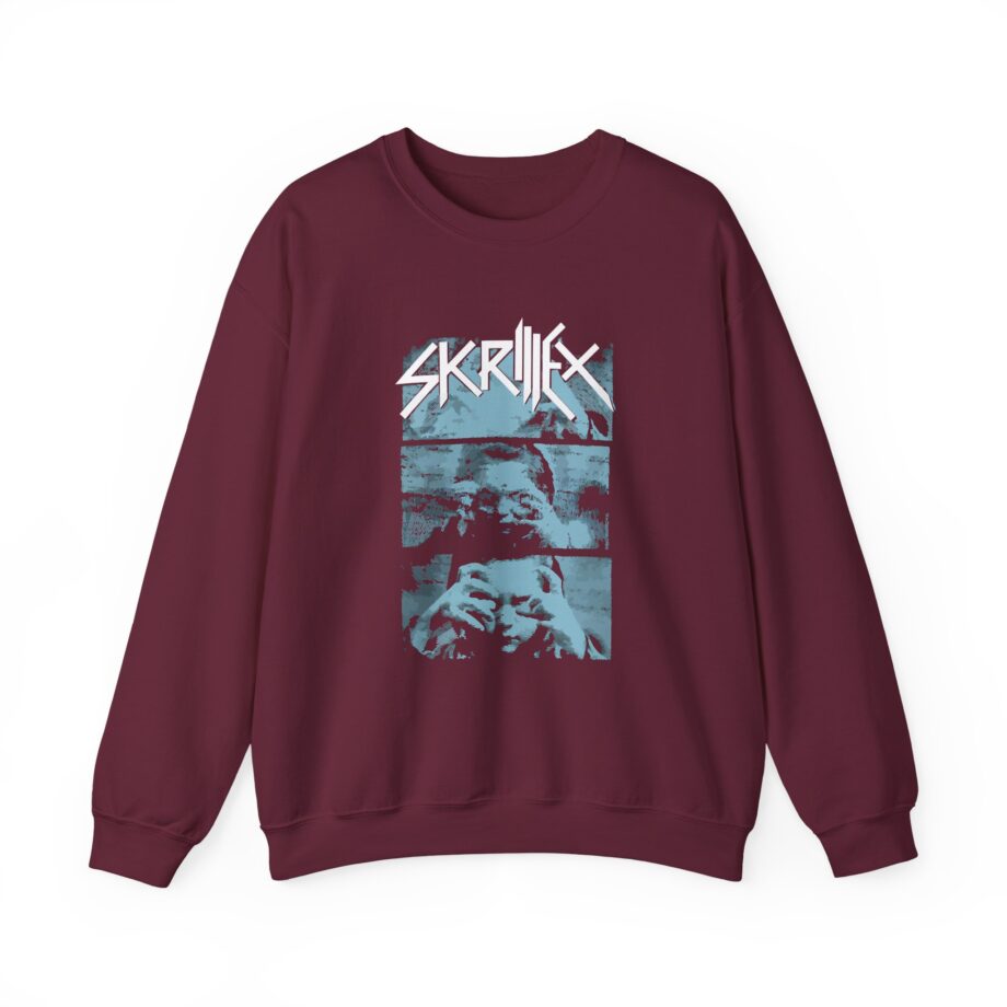 Skrillex Graphic Unisex Heavy Blend™ Crewneck Sweatshirt