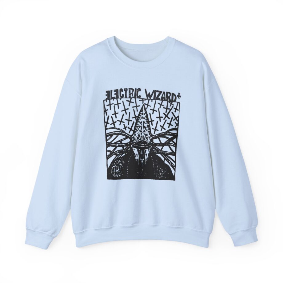 Electric Wizard Doom Sludge Stoner Metal Poster Unisex Heavy Blend™ Crewneck Sweatshirt