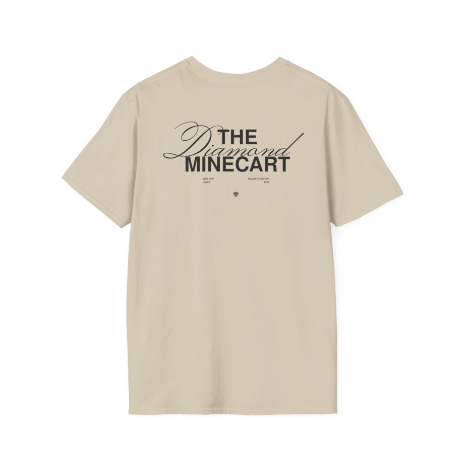 Dantdm the Diamond Minecart Unisex Softstyle T-shirt