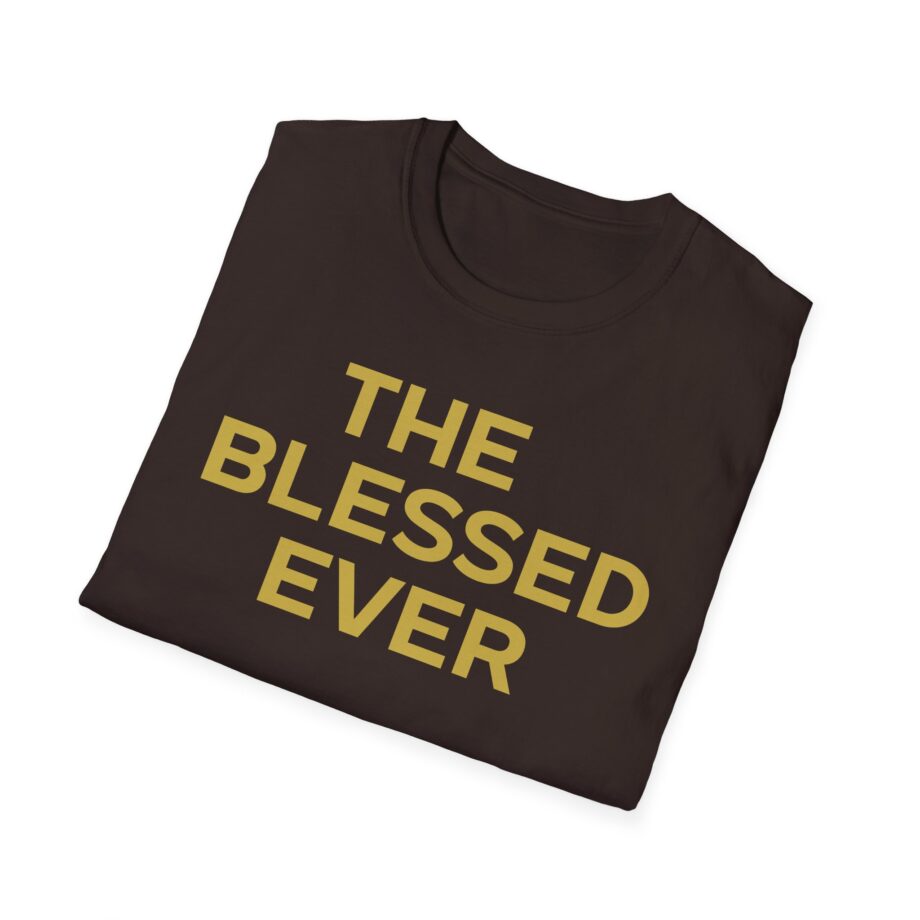 Max Holloway the Blessed Ever Unisex Softstyle T-shirt