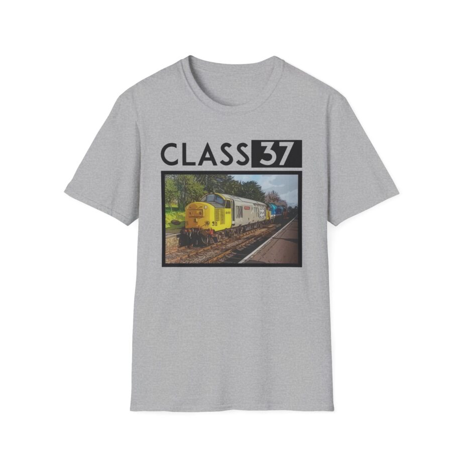 Ryan Windridge Class 37 Train Unisex Softstyle T-shirt