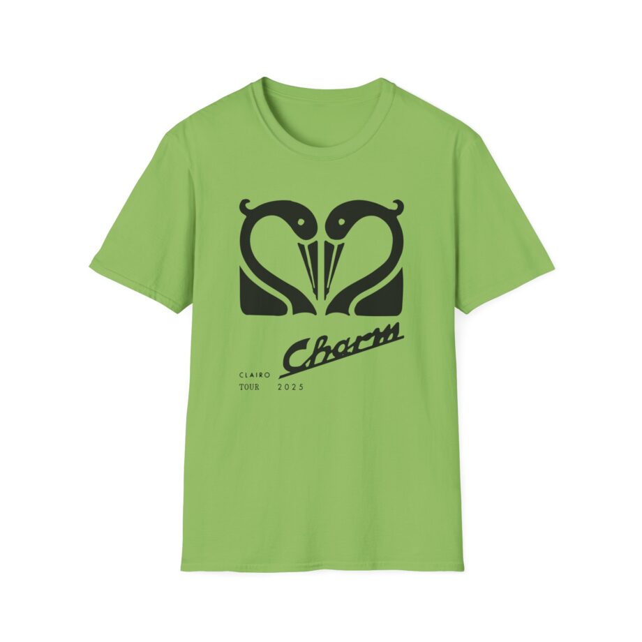 Clairo Charm Swan Europe Tour Unisex Softstyle T-Shirt