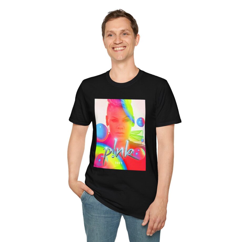 P!nk Summer 2022 Rainbow Unisex Softstyle T-shirt